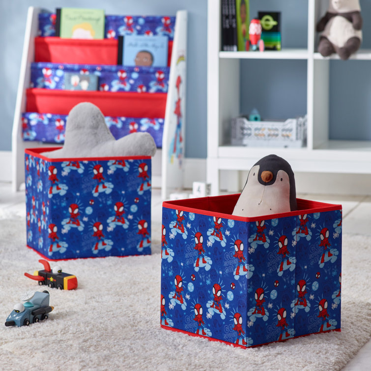 Disney Marvel Spidey and His Amazing Friends 2pc Fabric Storage Boxes